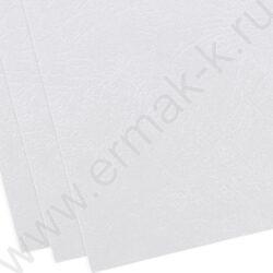 Обложка А4 картон /тиснение под кожу /белые/100шт /230г/м² NEW | Фото 2