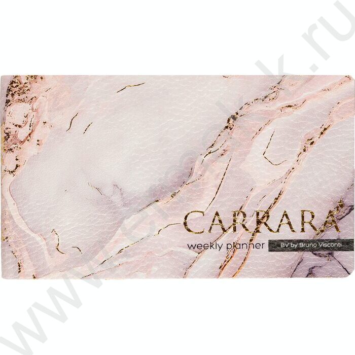 Еженедельник н/дат А6 80л Carrara /обрез блока:золотой,ляссе NEW | Фото 2