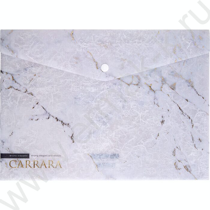 Папка-конверт на кнопке Carrara NEW | Фото 1
