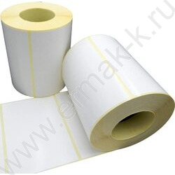 Этикетки самокл 75*120мм "Эко" рулон, Ø втулки 40мм /300шт NEW | Фото 1