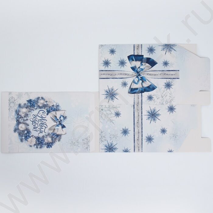 Коробка складная 18*23*14см Снежный вальс | Фото 8