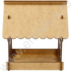 Кормушка для птиц Разобранная 21*18*21см Домик NEW | Фото 3