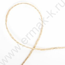 Шпагат джутовый /длина 165м, диам. 1,5мм, 2-х ниточный NEW | Фото 2