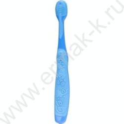 Зубная щетка фигурная для детей Три Кота синяя NEW | Фото 2