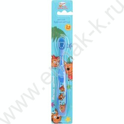 Зубная щетка фигурная для детей Три Кота синяя NEW | Фото 6