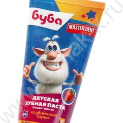 Детская зубная паста Буба клубничный взрыв 65 г NEW | Фото 3