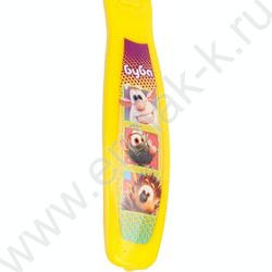 Зубная щетка фигурная для детей Буба желтая NEW | Фото 5