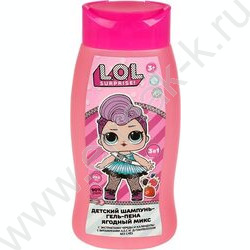 Детский шампунь-гель-пена для ванн Лол с экстрактом череды и календулы  250мл NEW | Фото 1