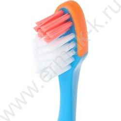 Зубная щетка на присоске для детей Синий трактор голубая NEW | Фото 4