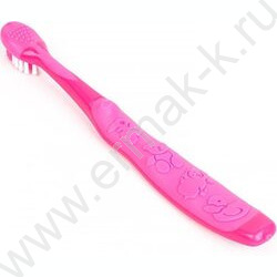 Зубная щетка фигурная для детей Милая принцесса розовая NEW | Фото 3