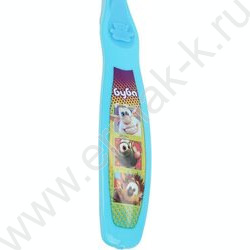 Зубная щетка фигурная для детей Буба синяя NEW | Фото 5