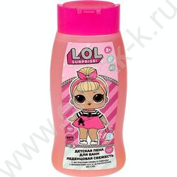 Детский пена д/ванн Лол меняет цвет Леденцовая свежесть экстракт оливы и лаванды NEW | Фото 1
