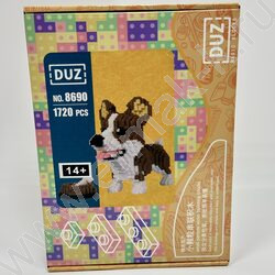 Конструктор 3D макси "Собака коричневая" NEW | Фото 1