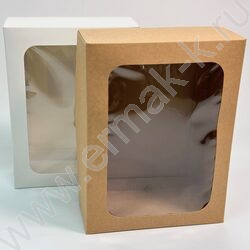 Коробка с окном 20*15*6,5см. /300гр., ассорти NEW | Фото 1