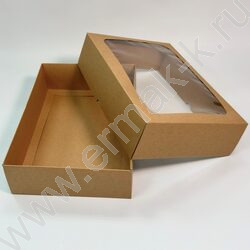 Коробка с окном 25*18*6,5см. /350гр., ассорти NEW | Фото 3