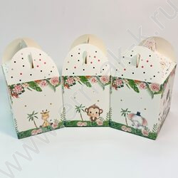 Коробочка "Зверята" 14*12*10см. /250гр., ассорти NEW | Фото 2