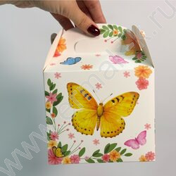Коробочка "Бабочки" 14*12*10см. /250гр., ассорти NEW | Фото 4
