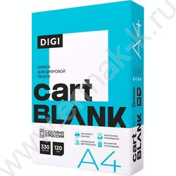 Бумага А4 120г/мкв 330л 145CIE% Cartblank "Digi" полноцветная печать NEW | Фото 1