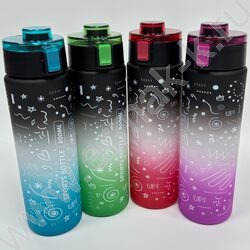 Бутылка для воды 800мл. /ассорти 4вида NEW | Фото 1