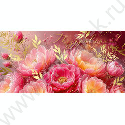 Конверт д/денег  83*167мм  "Поздравляем!" NEW | Фото 1