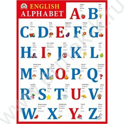 Плакат "English alphabet" А2 NEW | Фото 1
