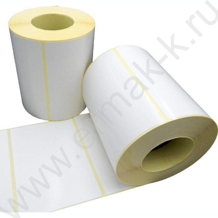 Этикетки самокл 75*120мм "Эко" рулон, Ø втулки 40мм /300шт NEW | Фото 1