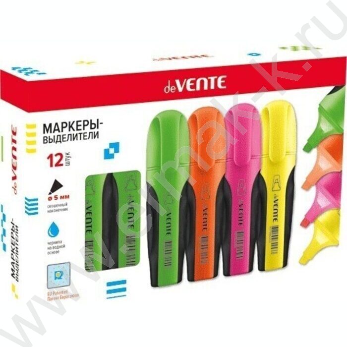 Текстовыделитель /зеленый/ 1-5мм косой NEW | Фото 2