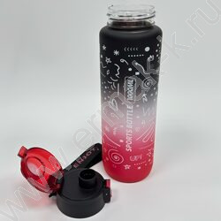 Бутылка для воды 1000мл. /ассорти 4вида NEW | Фото 6