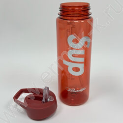 Бутылка для воды 700мл. с трубочкой /ассорти 4вида NEW | Фото 4