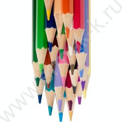 Карандаши 24цв RED LION европодвес (KIN 3554) NEW | Фото 6