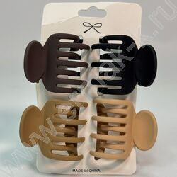 Крабик для волос 4шт. 4,5см. /ассорти NEW | Фото 2