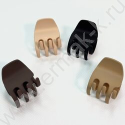 Крабик для волос 4шт. 4,5см. /ассорти NEW | Фото 1