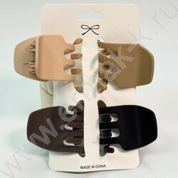 Крабик для волос 4шт. 4,5см. /ассорти NEW | Фото 2