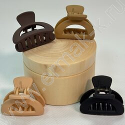 Крабик для волос 4шт. 4см. /ассорти NEW | Фото 3