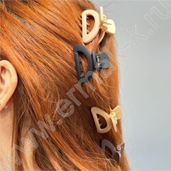 Крабик для волос 4шт. 4см. /ассорти NEW | Фото 4