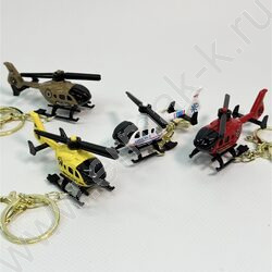 Брелок Вертолет PVC, ассорти NEW | Фото 1