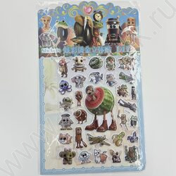 Наклейки 16,5*17см. "Мемы" /ассорти, 8видов NEW | Фото 3