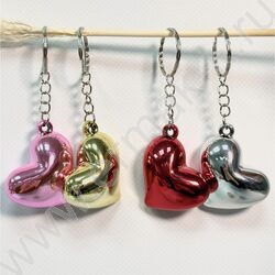 Брелок Сердце, цветные /ассорти NEW | Фото 1