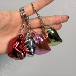 Брелок Сердце, цветные /ассорти NEW | Фото 3