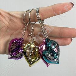 Брелок Сердце, цветные /ассорти NEW | Фото 3