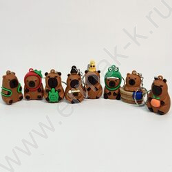 Брелок Капибара /ассорти NEW | Фото 1