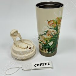 Термокружка 500мл, с трубкой NEW | Фото 8