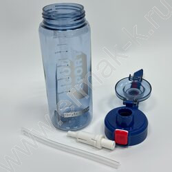 Бутылка для воды 700мл, с трубкой NEW | Фото 4