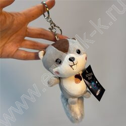 Брелок мягкий Енот с хвостом, 17см. /вссорти NEW | Фото 3