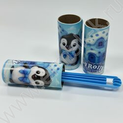 Ролик для чистки одежды "Капибара" + 2 сменных блока /ассорти NEW | Фото 5