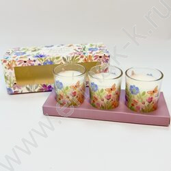 Свеча ароматизированая, 3 штуки в одной упаковке NEW | Фото 1