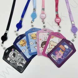 Бейдж кож.зам /ассорти, mix 6 цветов NEW | Фото 1