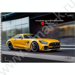 Альбом д/рисования-спираль 40л "Шикарные автомобили-5" ассорти NEW | Фото 5