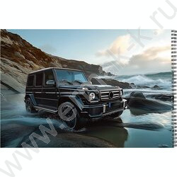 Альбом д/рисования-спираль 40л "Авто и природа-10" /лен/ ассорти NEW | Фото 6