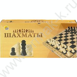 Шахматы деревянные 24*12*3 см, фигуры пластик NEW | Фото 3